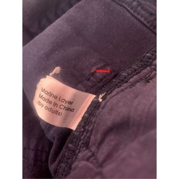 Marine Layer Men's Corduroy Pants - Navy Blue - Picture 5 of 6